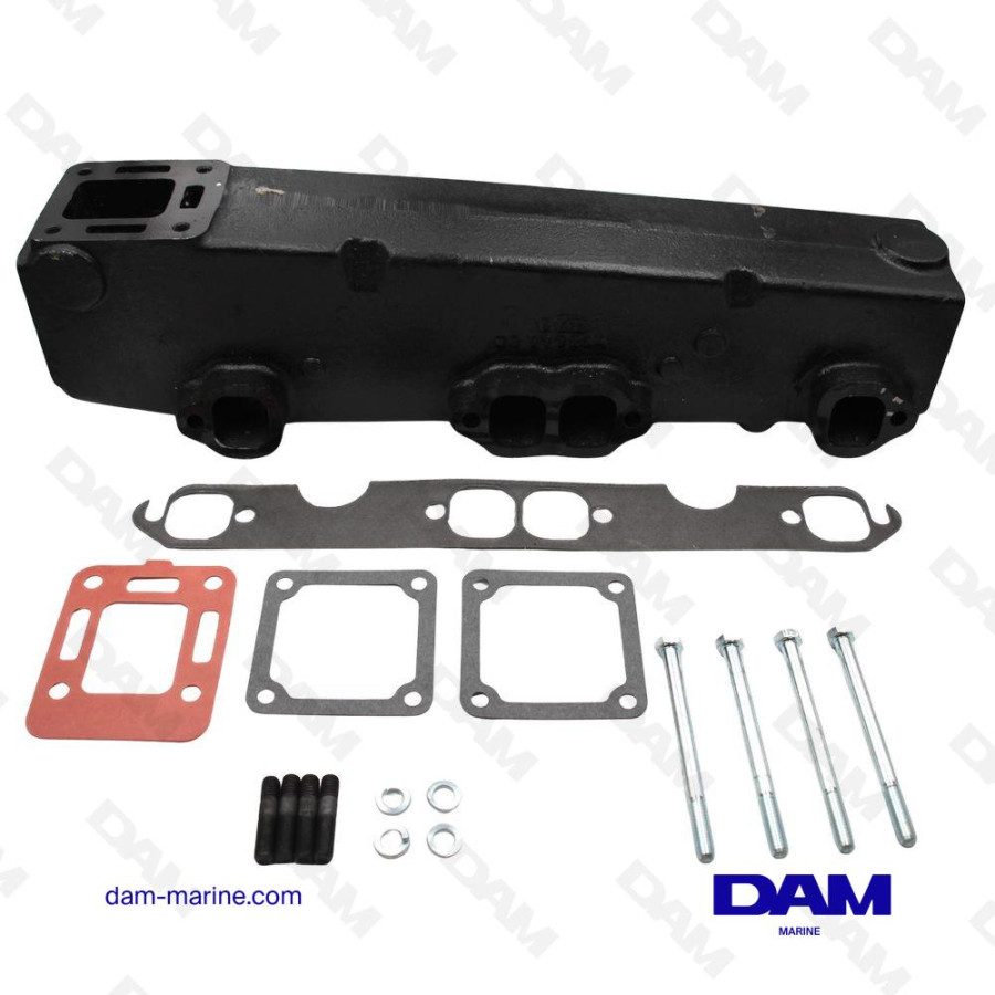 MERCRUISER V8 PORT EXHAUST MANIFOLD
