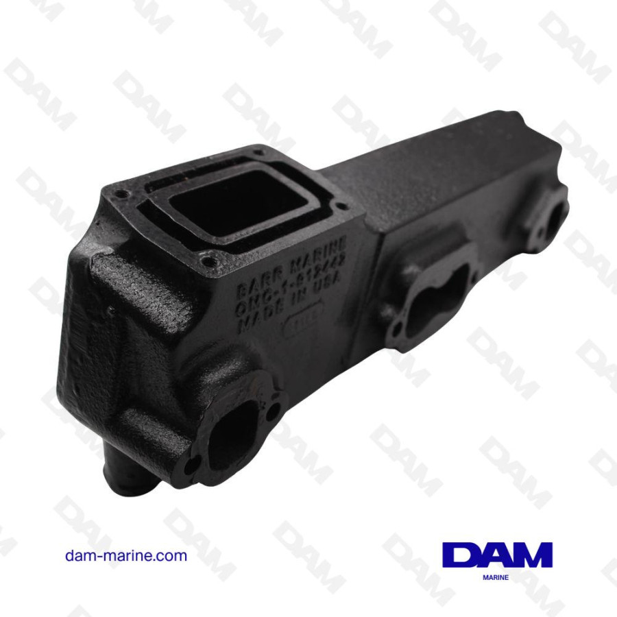 OMC PORT EXHAUST MANIFOLD