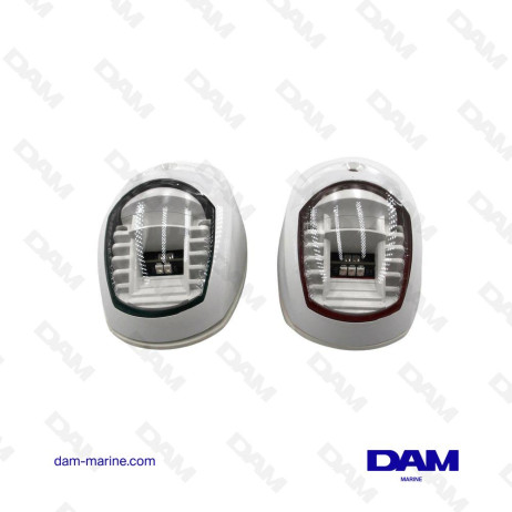 EVOLED ABS WHITE NAVIGATION LIGHT SET BB/TB 11.039.01