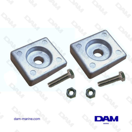 KIT ANODES ALU BLISTERS @2 HONDA BF8-50HP