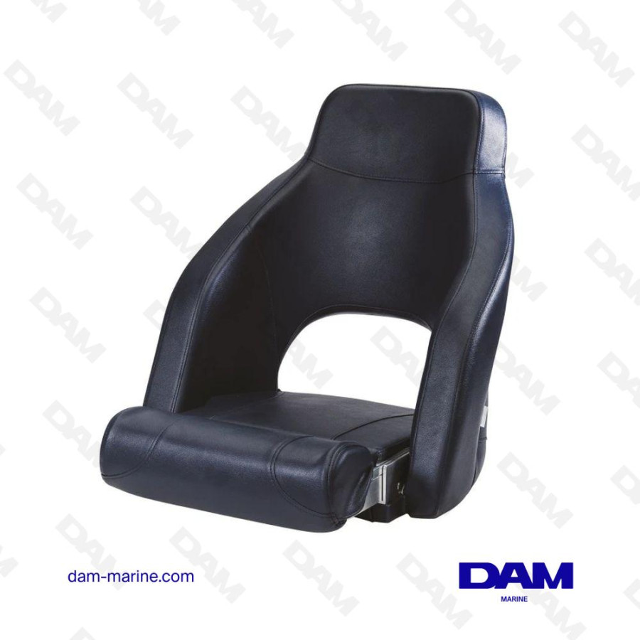 ADMIRAL SEAT WITH FLIP UP DARK BLUE