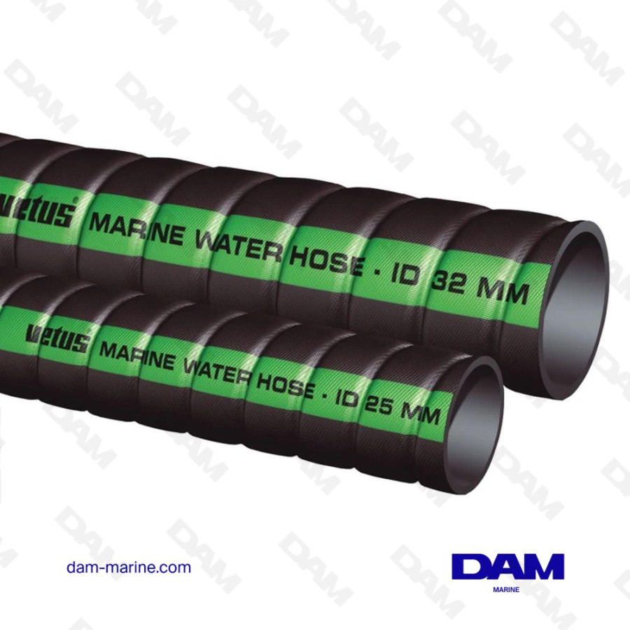 COOLING WATER HOSE INT. Ø 25 MM (20 M ROLL) (PRICE PER METER)
