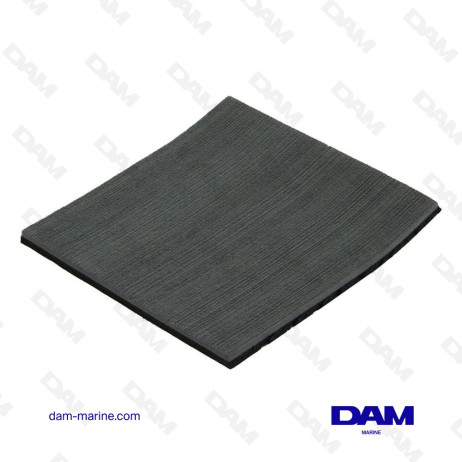 REVÊTEMENT ANTIDÉRAPANT IMITATION TECK NOIR - AUTOCOLLANT 3M - MOUSSE EVA 240 X
