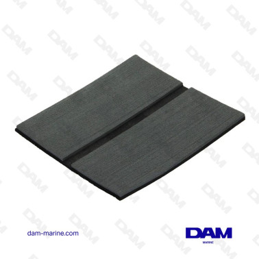 VETUS NON-SLIP DECK DARK NATURAL TEAK SELF-ADHESIVE (3M) EVA FOAM 240X90