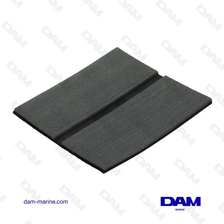 ANTIDERAPANT DE PONT VETUS TECK FONCÉ NATUREL AUTOCOLLANT (3M) MOUSSE EVA 240X90