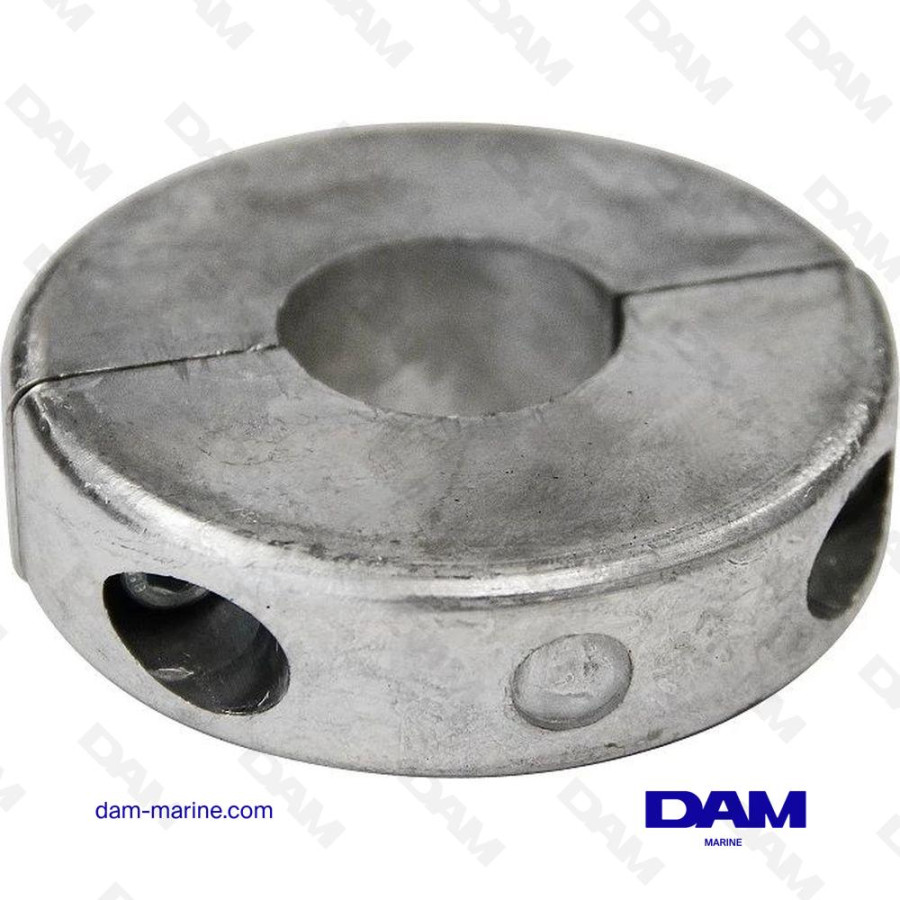 ANODE COLLIER ARBRE ETROIT 25MM - ZINC