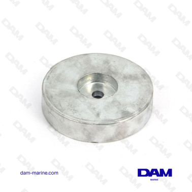ANODE DE COQUE RONDE 140MM 2,7KG - ZINC