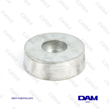 ANODE DE COQUE RONDE 125MM 2,7KG - ZINC