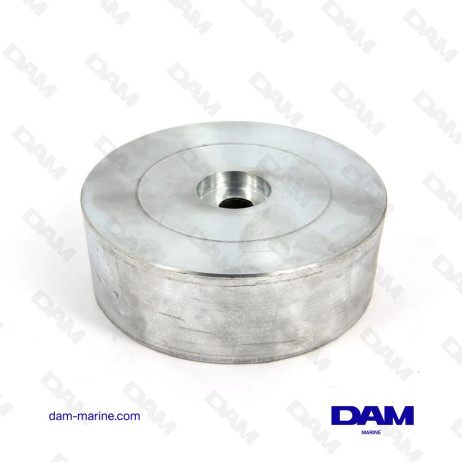 ANODE DE COQUE RONDE 135MM 3,7KG - ZINC
