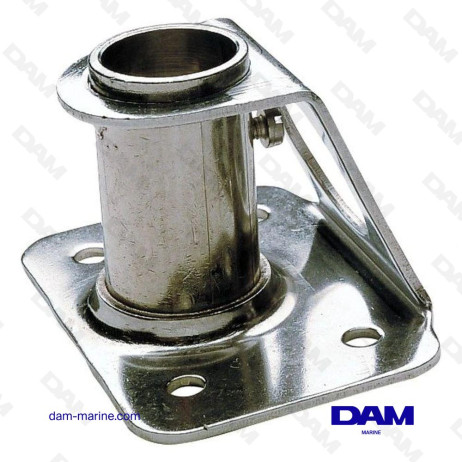 BASE RECTA PARA CANDELERO DE ACERO INOXIDABLE