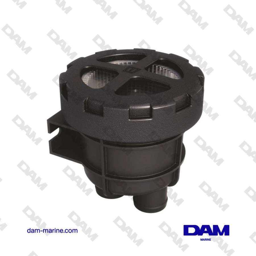 WATER FILTER TYPE 330 WITH ALUMINUM COVER, CONNECTIONS Ø 19 MM