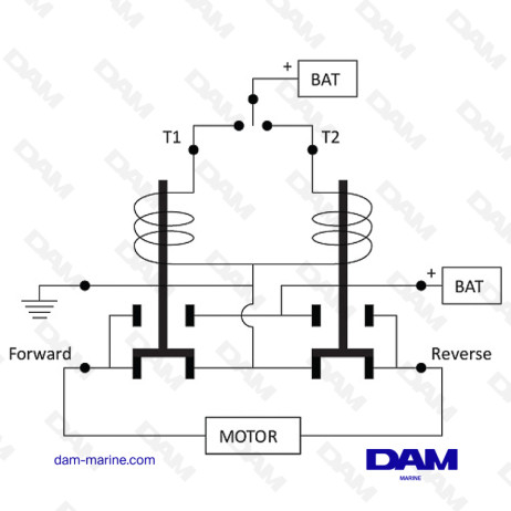 ON-OFF-ON INVERSION RELAY BOX