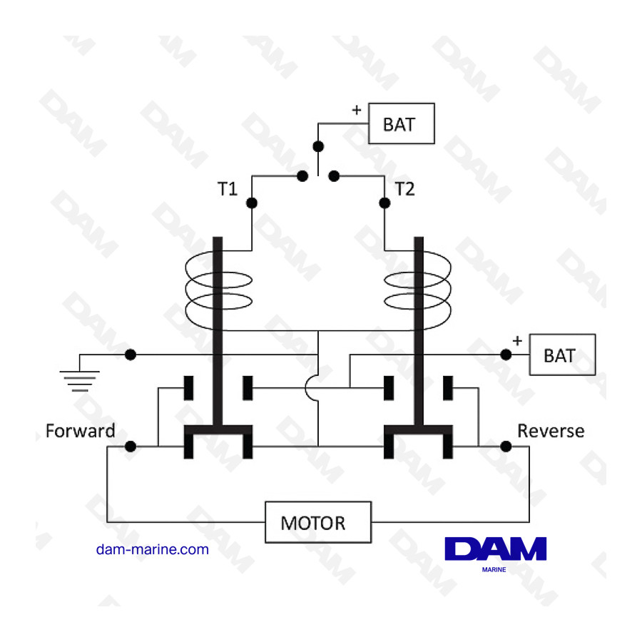 ON-OFF-ON INVERSION RELAY BOX