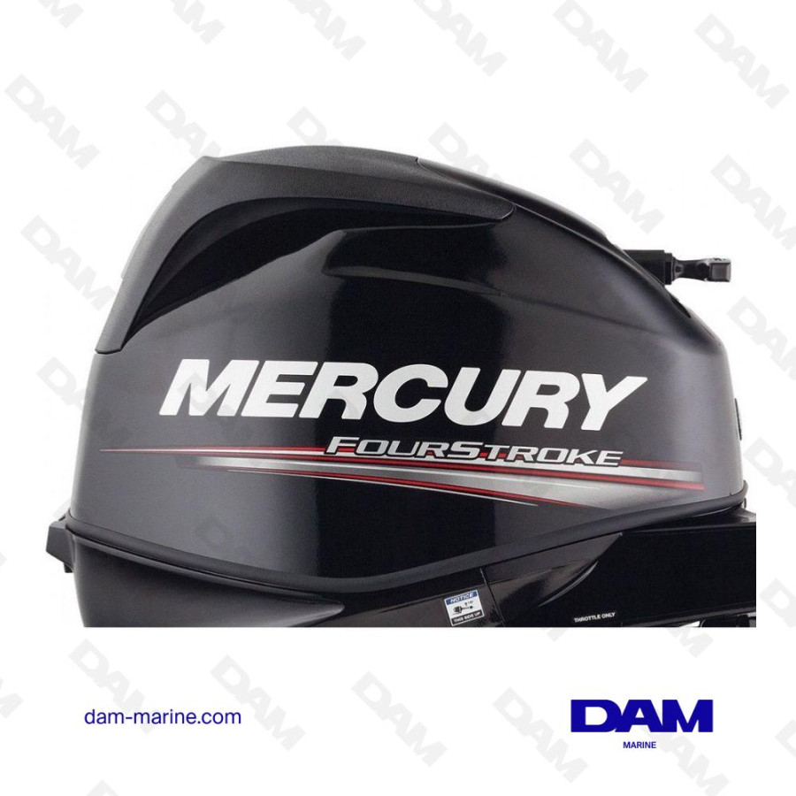 CAPOT MOTEUR NOIR MERCURY - 8M0158648