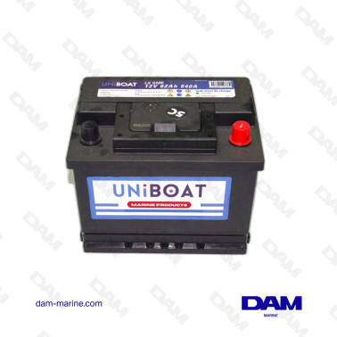UNIBOAT 60AH - 550A MIXED...