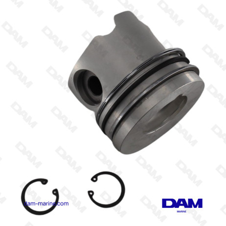 PISTON COMPLET VOLVO 22 TURBO - COTE 0.50MM