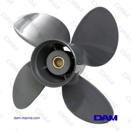 HÉLICE DE ALUMINIO DE 4 PALAS 4X10 1 HONDA OEM 58134-ZV5-013AH
