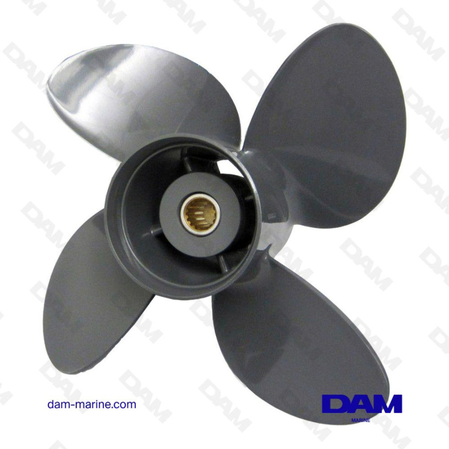 ALU PROPELLER 4 BLADES 4X10 1 HONDA OEM 58134-ZV5-013AH