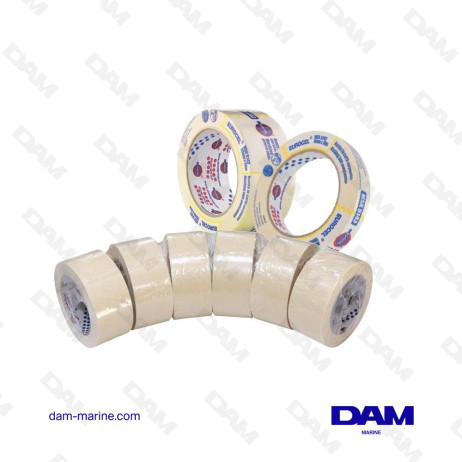 RUBAN MASQUAGE MSK 6143 ADHESIF PAPIER BLANC 50MM - 50M