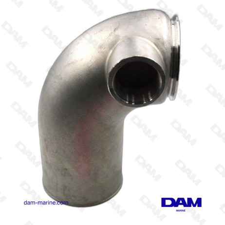 VOLVO STAINLESS STEEL EXHAUST ELBOW - 3830988