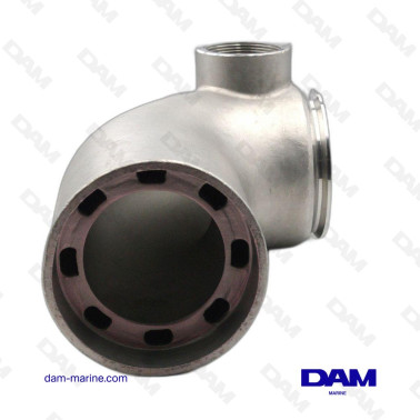 CODO DE ESCAPE DE ACERO INOXIDABLE VOLVO - 3830988