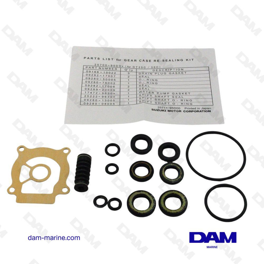 KIT JOINTS EMBASE SUZUKI OEM - 25700-95D03