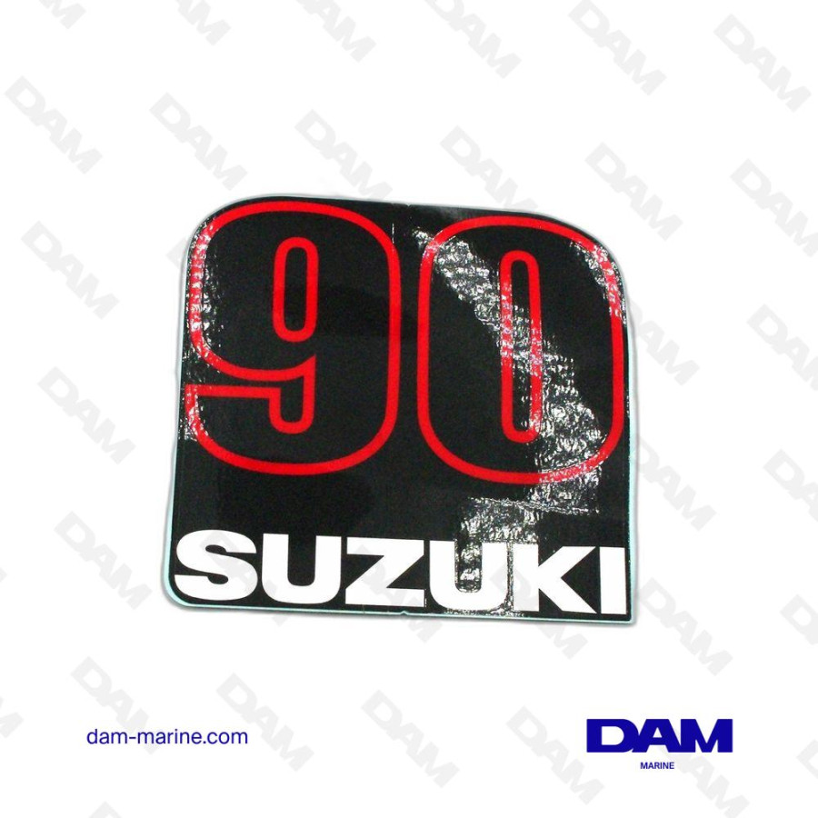AUTOCOLLANT DF90 SUZUKI OEM - 61435-90J41