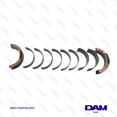 COUSSINETS DE PALIERS GM 0.25