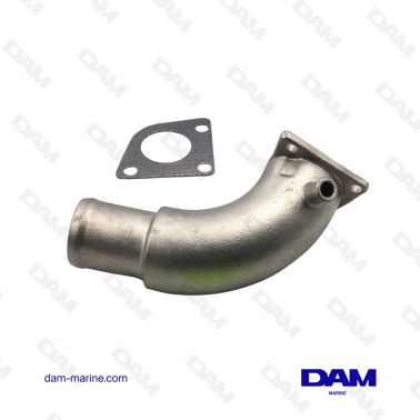 YANMAR STAINLESS STEEL EXHAUST ELBOW - 3V