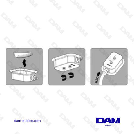 KIT RINCAGE POUR CREPINE DE 3/8" A 2"