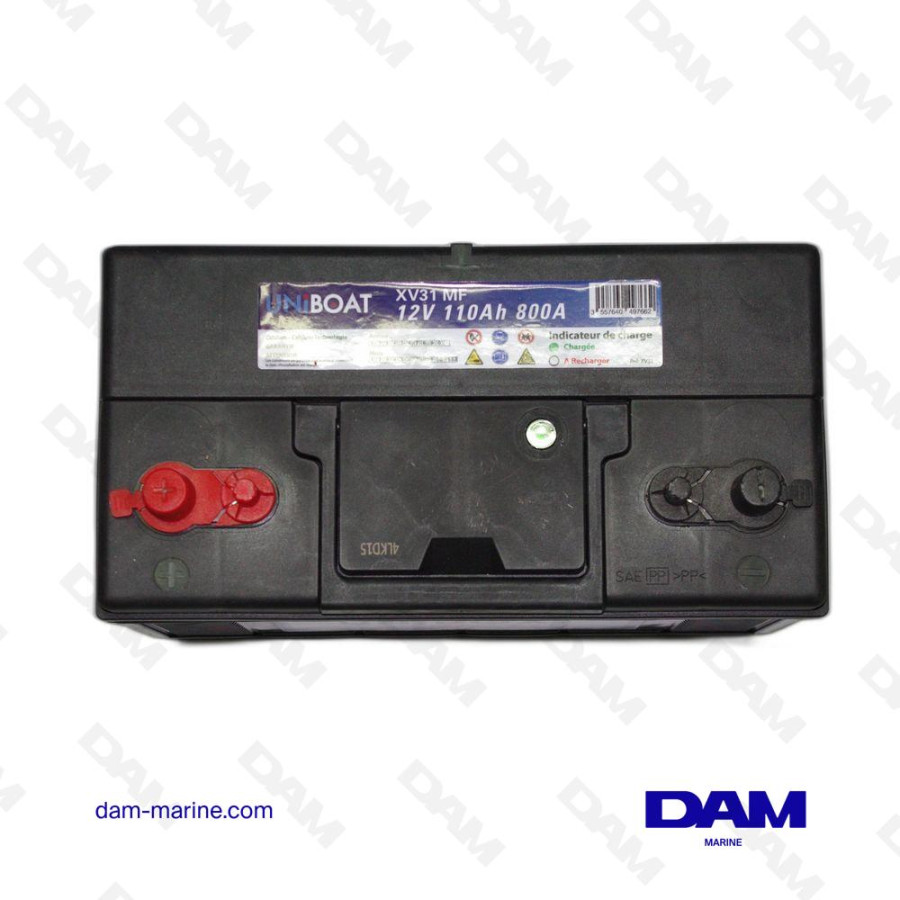 BATTERIE MARINE MIXTE UNIBOAT 110AH - 800A