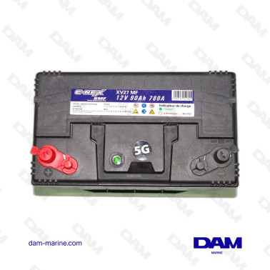 BATTERIE MARINE MIXTE UNIBOAT 90AH - 700A