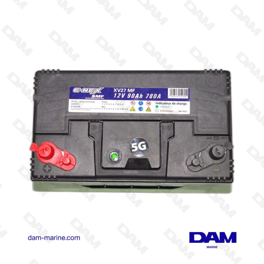 BATTERIE MARINE MIXTE UNIBOAT 90AH - 700A