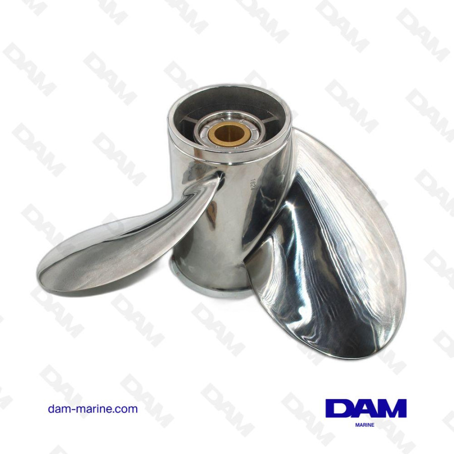 HELICE INOX 3 PALES RH 15.75X15 HONDA OEM - 58133-ZY3-A15LX