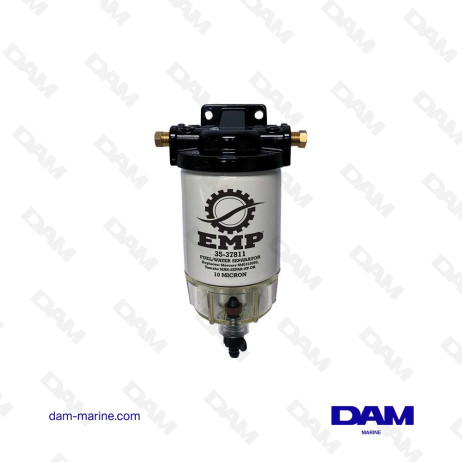 FILTRO DECANTER BENZINA COMPLETO 227L/H - CONTENITORE IN PLASTICA