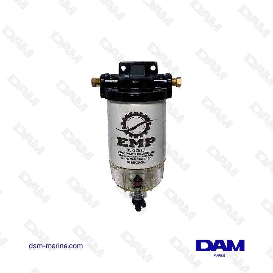 FILTRE DECANTEUR COMPLET ESSENCE 227L/H - BOL PLASTIQUE