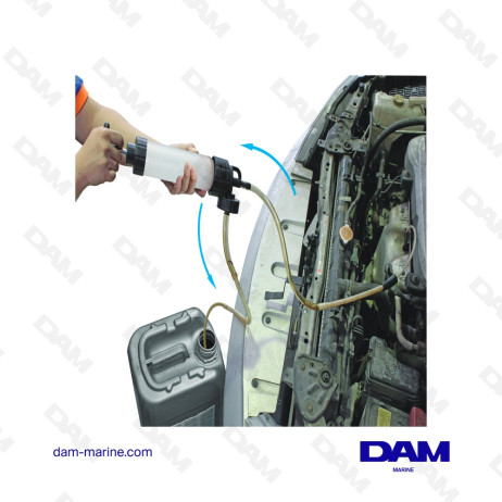 SERINGUE DE VIDANGE 350ML + 1L