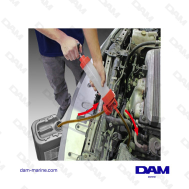 SERINGUE DE REMPLISSAGE 350ML + 1L