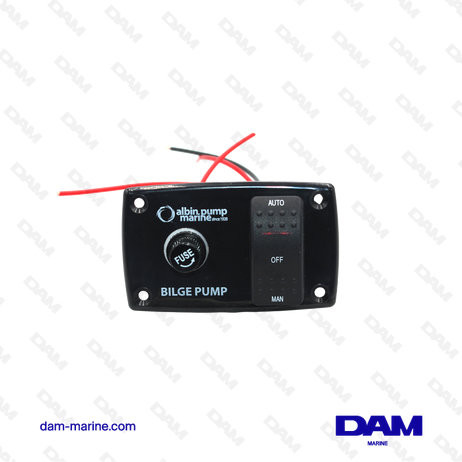 PANNEAU DE CONTROLE POMPE DE CALE 3 POSITIONS