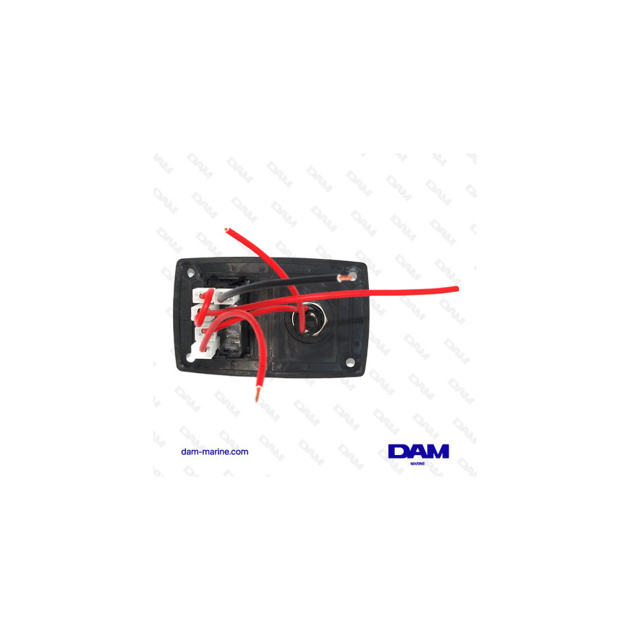 PANNEAU DE CONTROLE POMPE DE CALE 3 POSITIONS