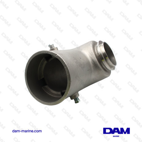 COUDE ECHAPPEMENT INOX DETROIT DIESEL