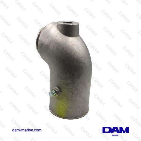 COUDE ECHAPPEMENT INOX DETROIT DIESEL