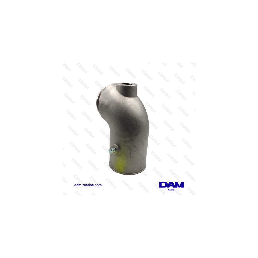 COUDE ECHAPPEMENT INOX DETROIT DIESEL