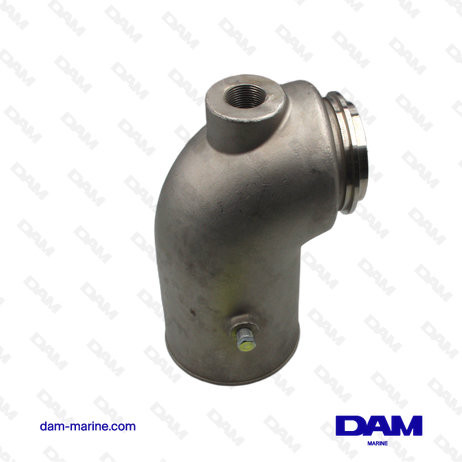 COUDE ECHAPPEMENT INOX DETROIT DIESEL
