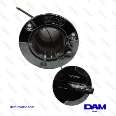 NABLE DE REMPLISSAGE EAU EN LAITON CHROME