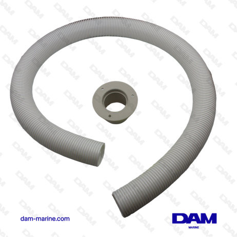 KIT GAINE PASSE CABLE HORSBORD BLANC 1.20M