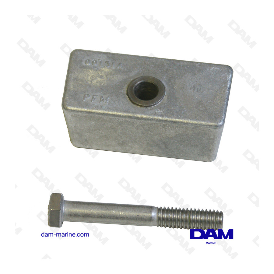 ANODO BLOCCHI IN ALLUMINIO BRP