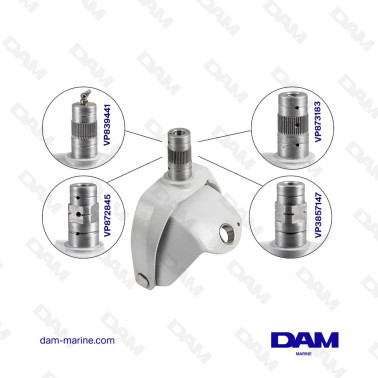 FOURCHE ET CASQUE EMBASE VOLVO 290DP 873183;52.540.02