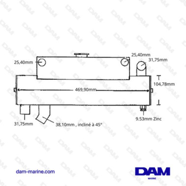 MERCRUISER HEAT EXCHANGER