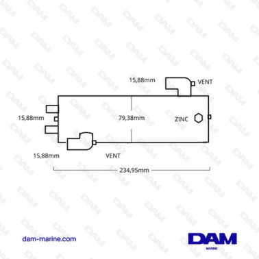 VOLVO HEAT EXCHANGER